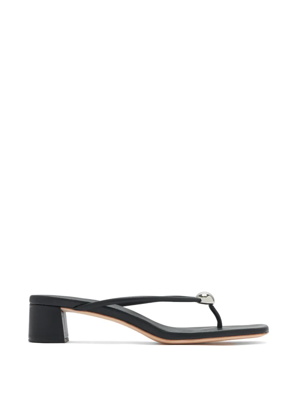Loeffler Randall Odessa embellished leather sandals Zwart