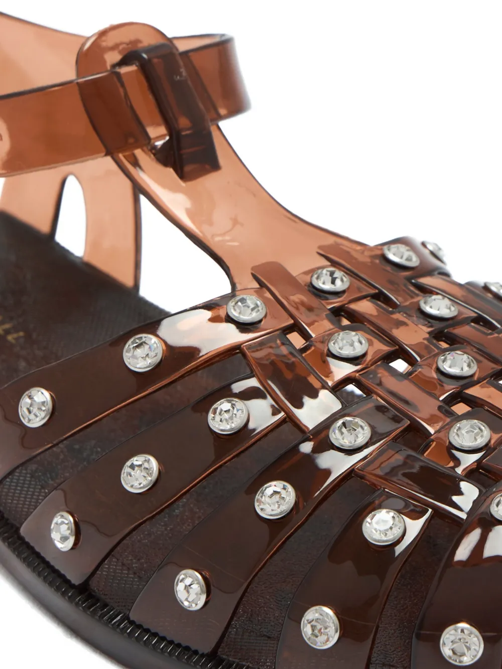 Loeffler Randall Rhys caged sandals Bruin