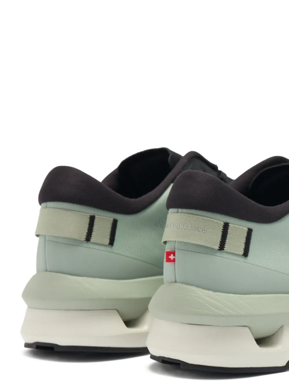 On Cloudz e sneakers met logo Groen