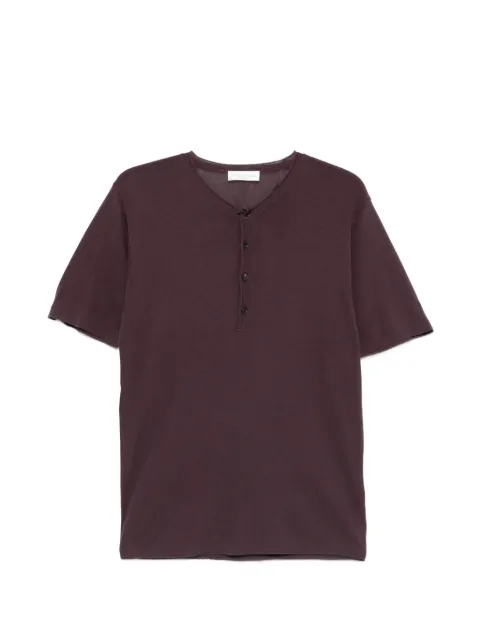 Roberto Collina button-embellishment T-shirt