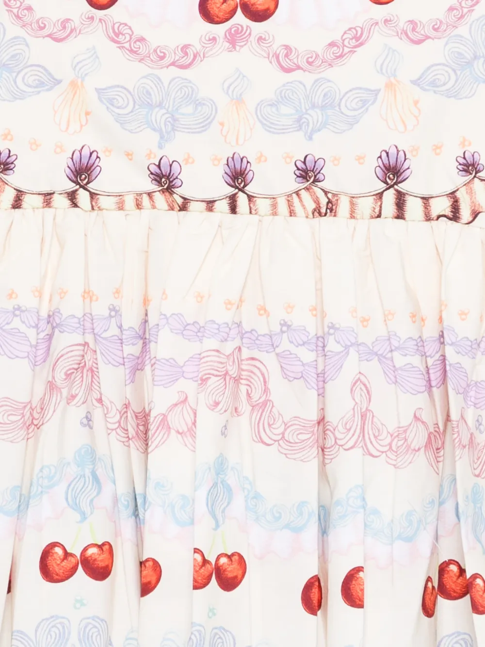  Molo Caisi Cherry-print Dress - Neutrals 