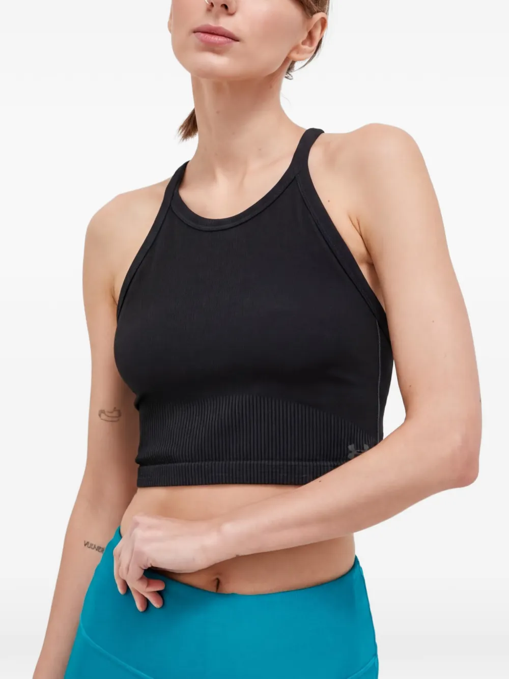 Under Armour Sport-bh met racerback Zwart