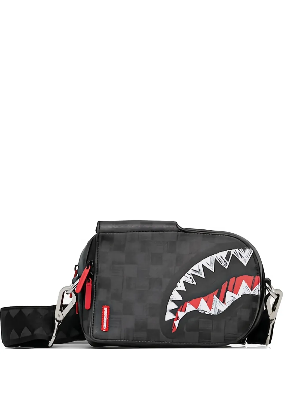 Sprayground logo-patch backpack | Black