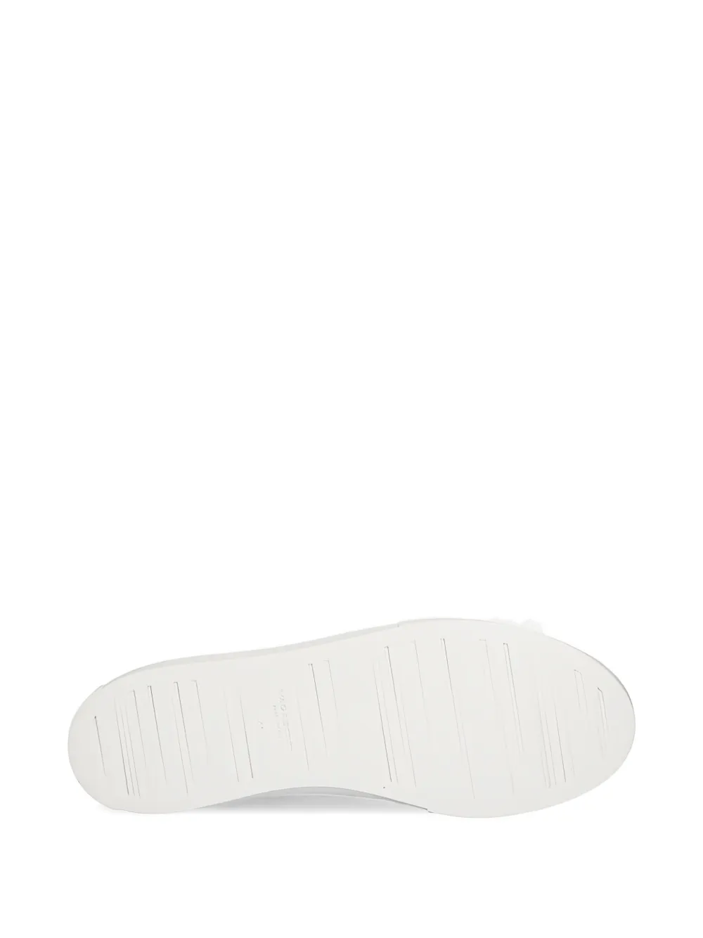 VAGABOND Sneakers met slangenleer vlakken Beige