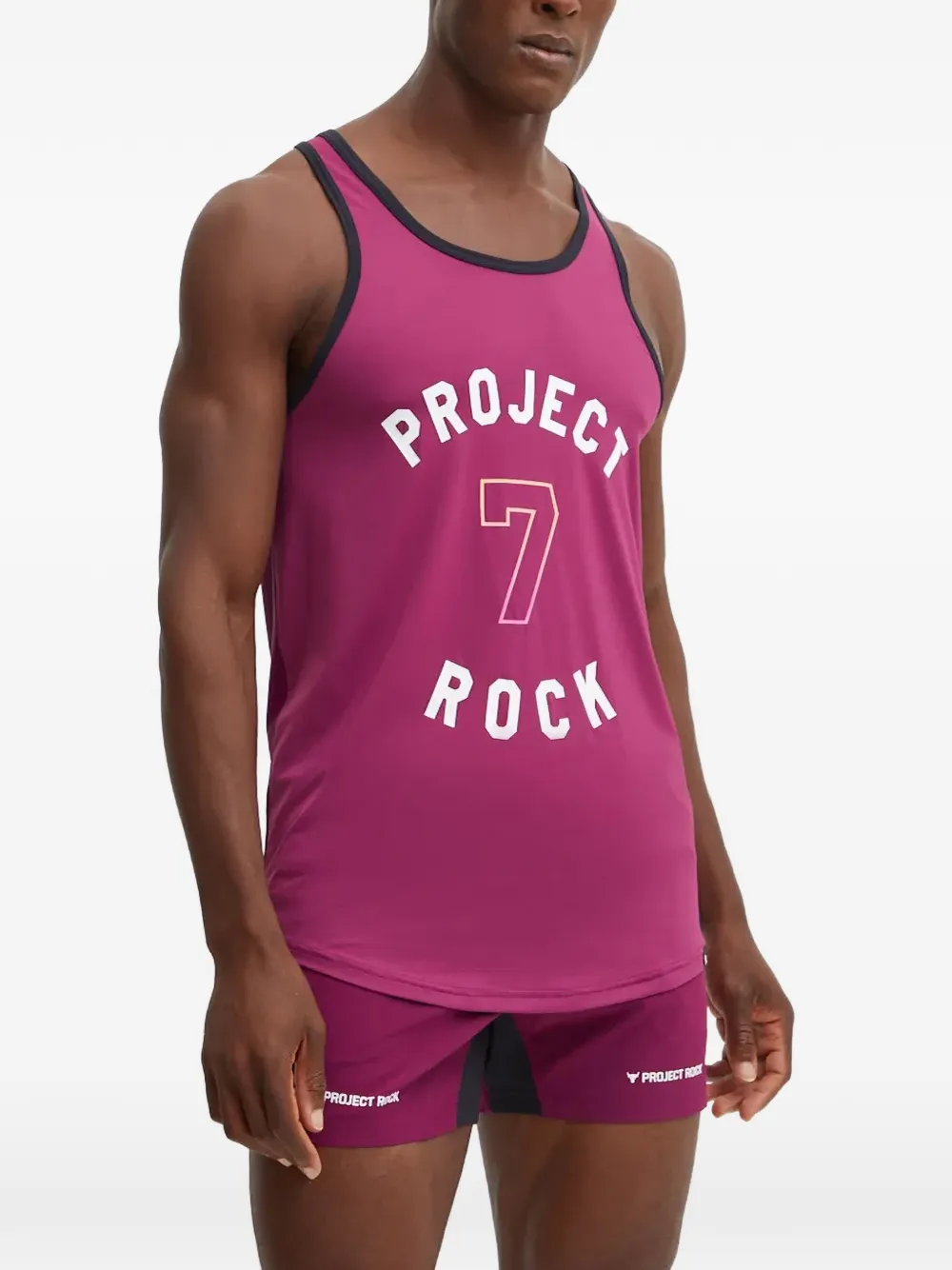 Under Armour Project Rock tank top - Viola