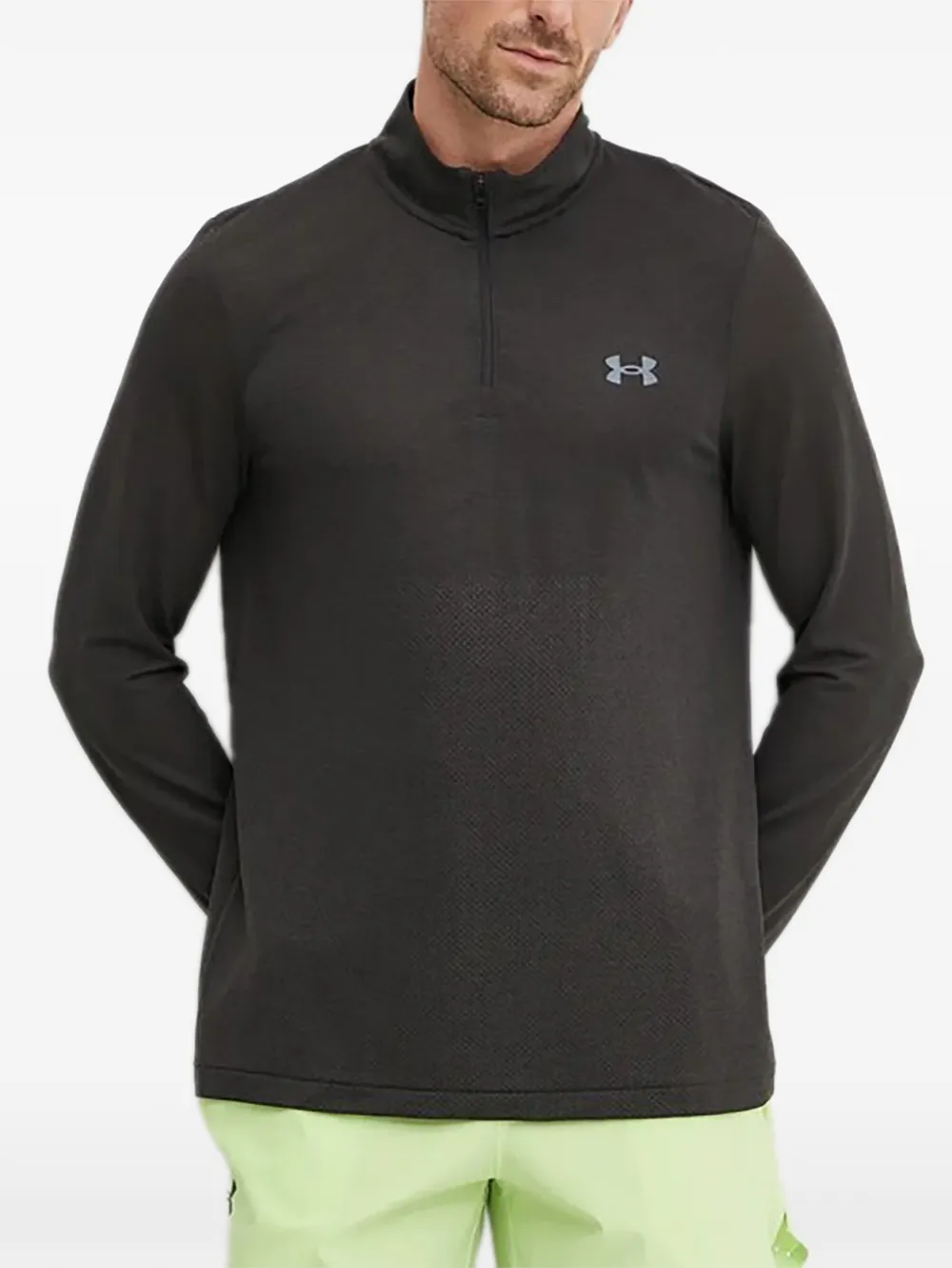 Under Armour zip mock-neck sweatshirt - Grigio