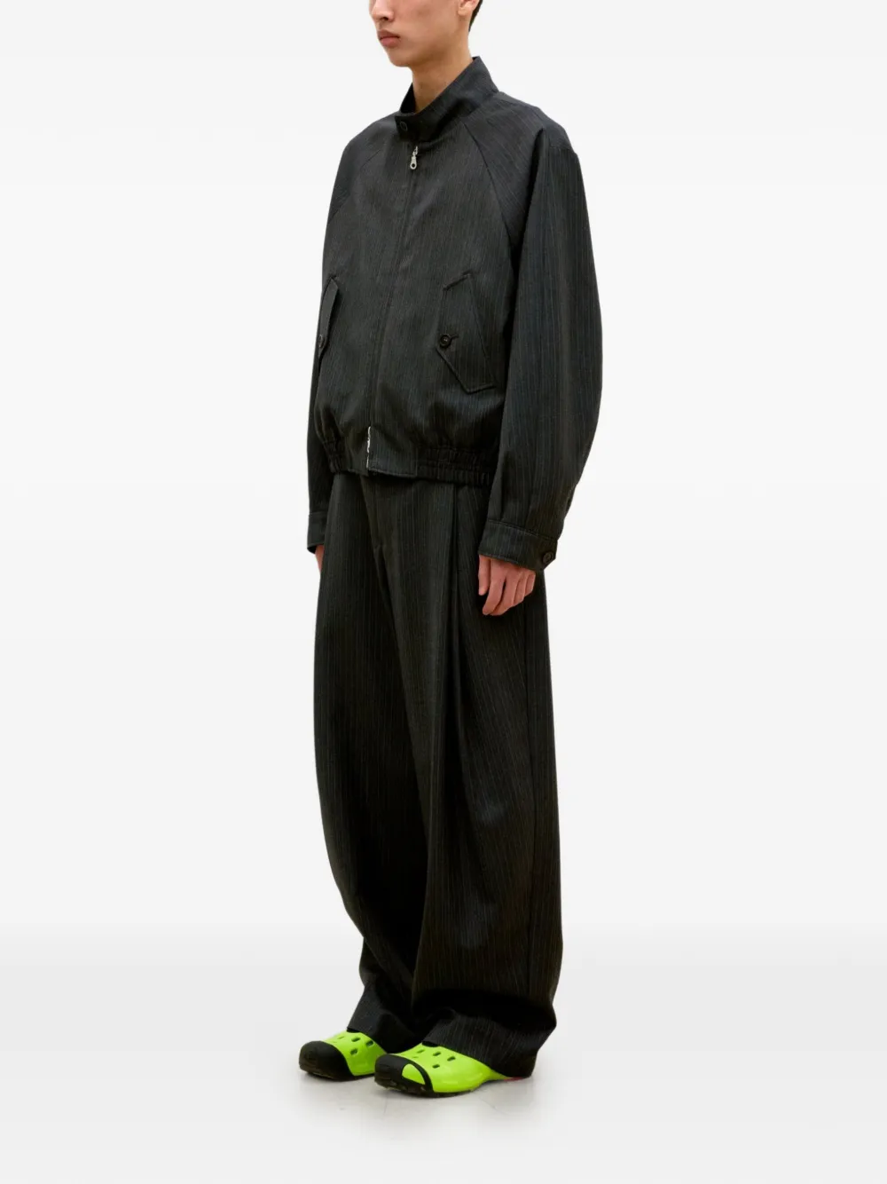 COOR 条纹哈灵顿夹克 | 轻薄夹克