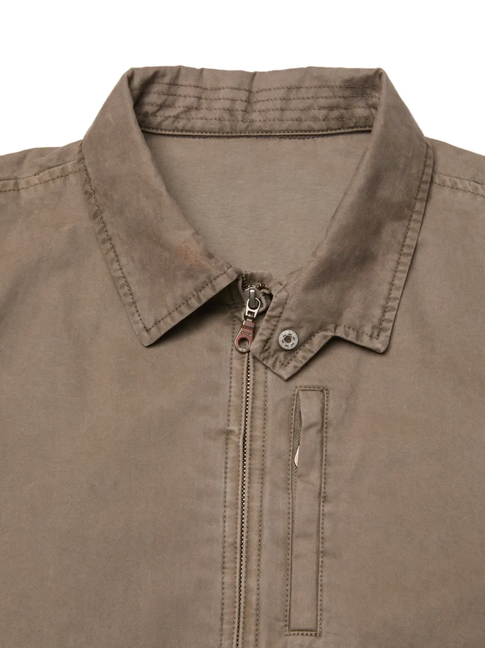  Coor Washed Cotton Jacket - Brown 