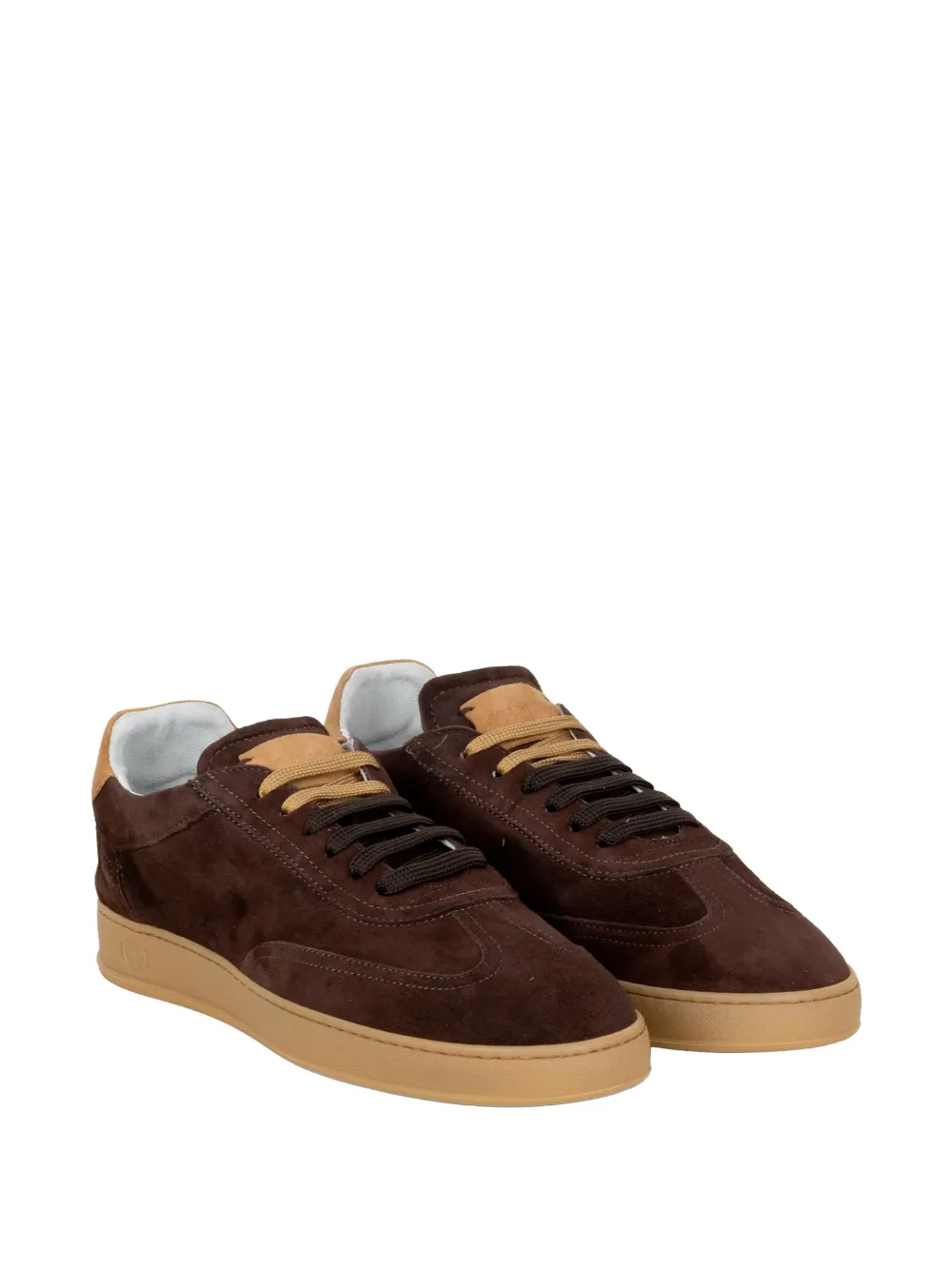 SOLDINI80 Akira suède sneakers Bruin