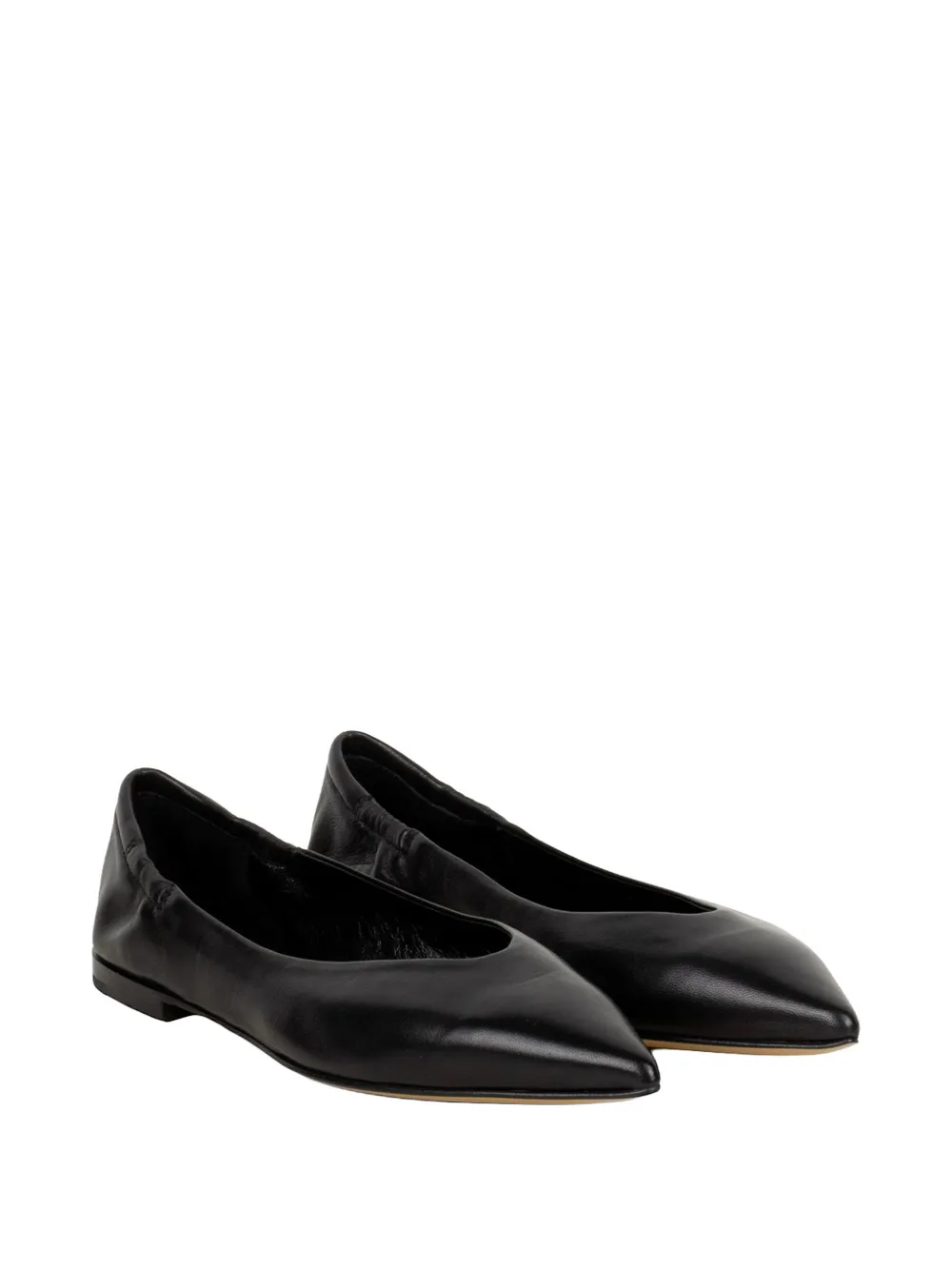 Pomme D´Or Pumps met puntige neus Zwart