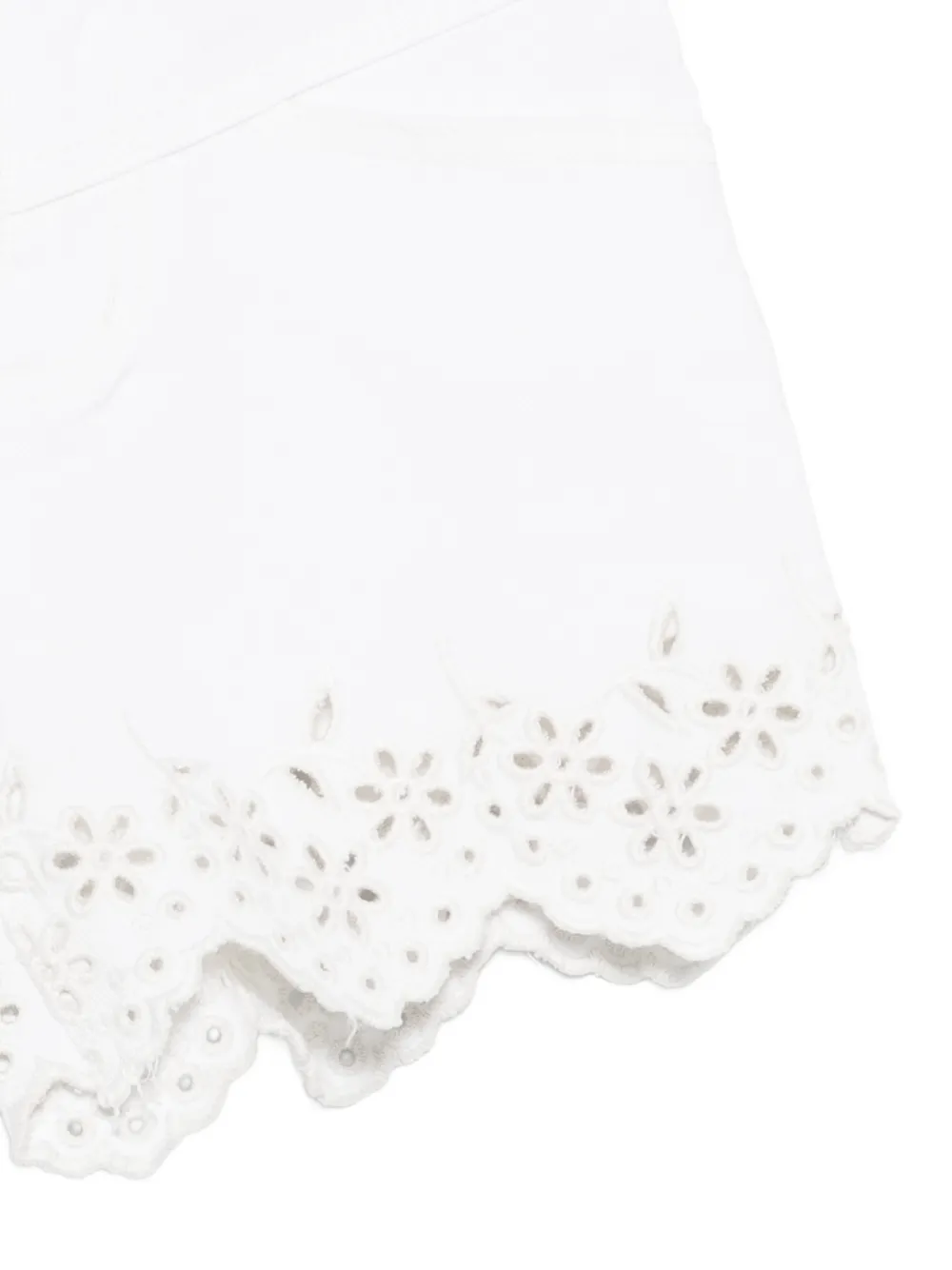 Molo Adalyn shorts met ringlets Wit