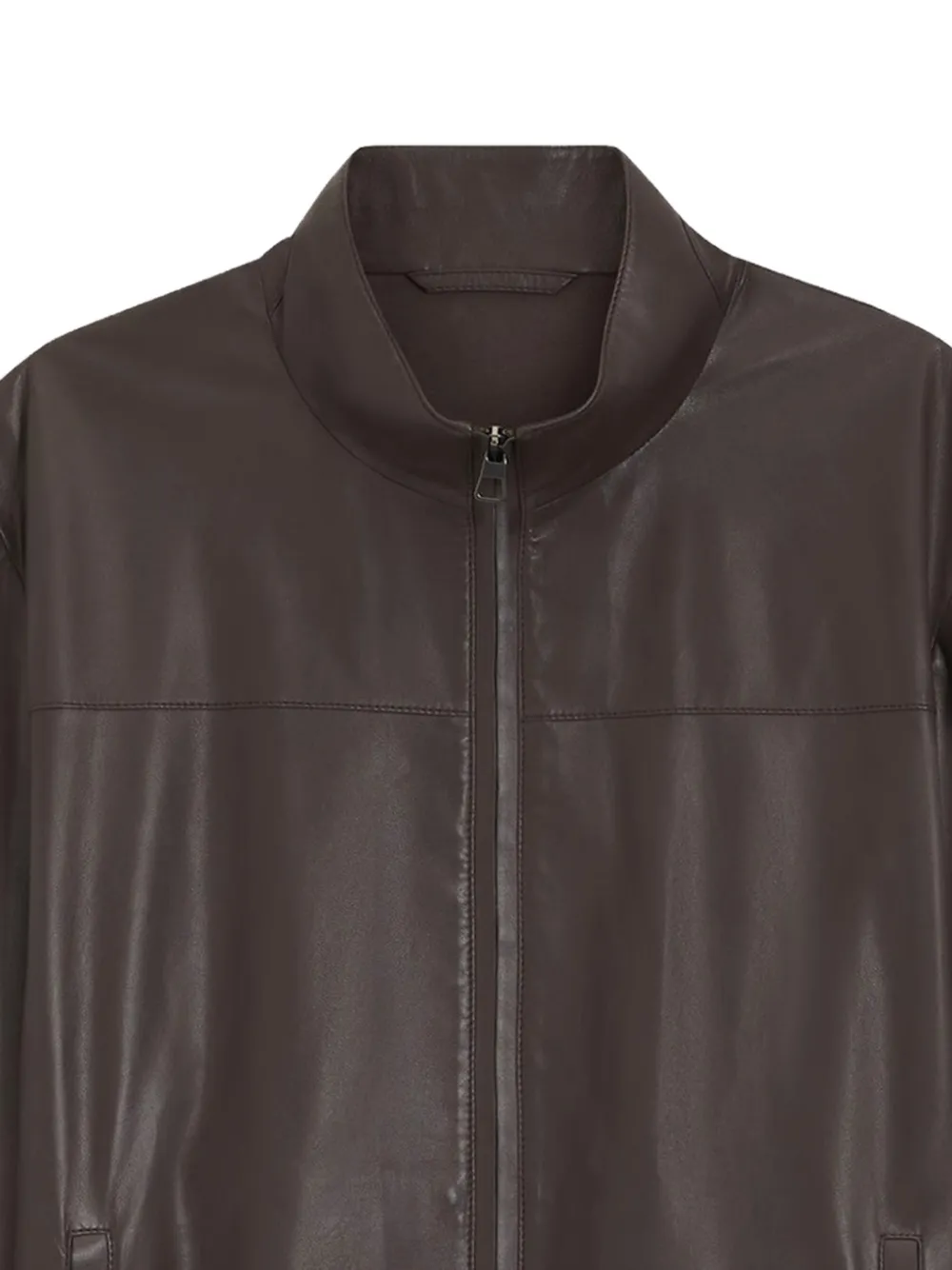 BOSS ジップアップ レザージャケット | レザージャケット