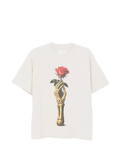 Melt rose-print T-shirt