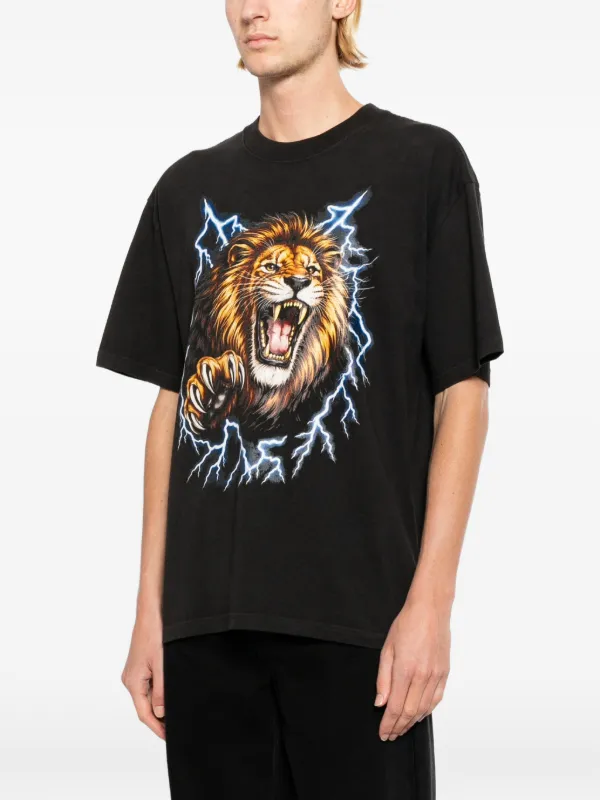 Melt ライオンプリント Tシャツ | ブラック | FARFETCH JP