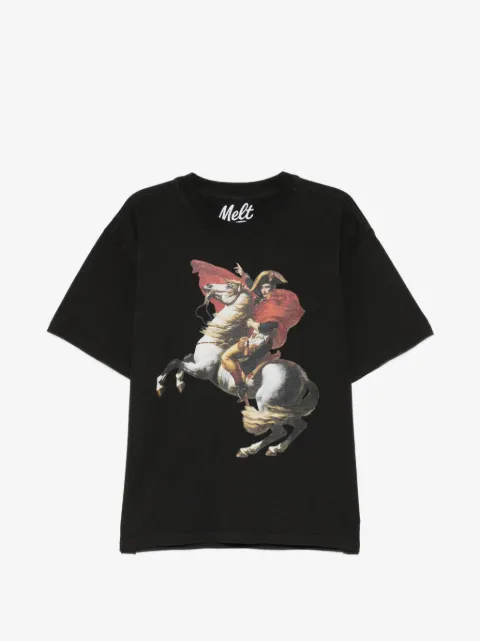 Melt graphic-print T-shirt