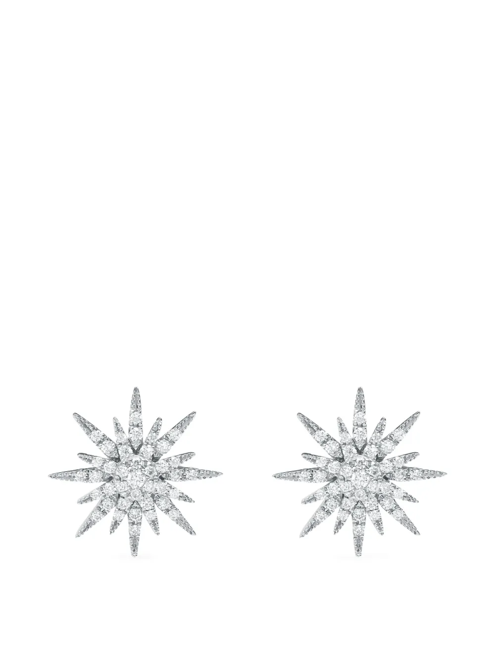 Djula Orecchini Sun con diamanti - Argento