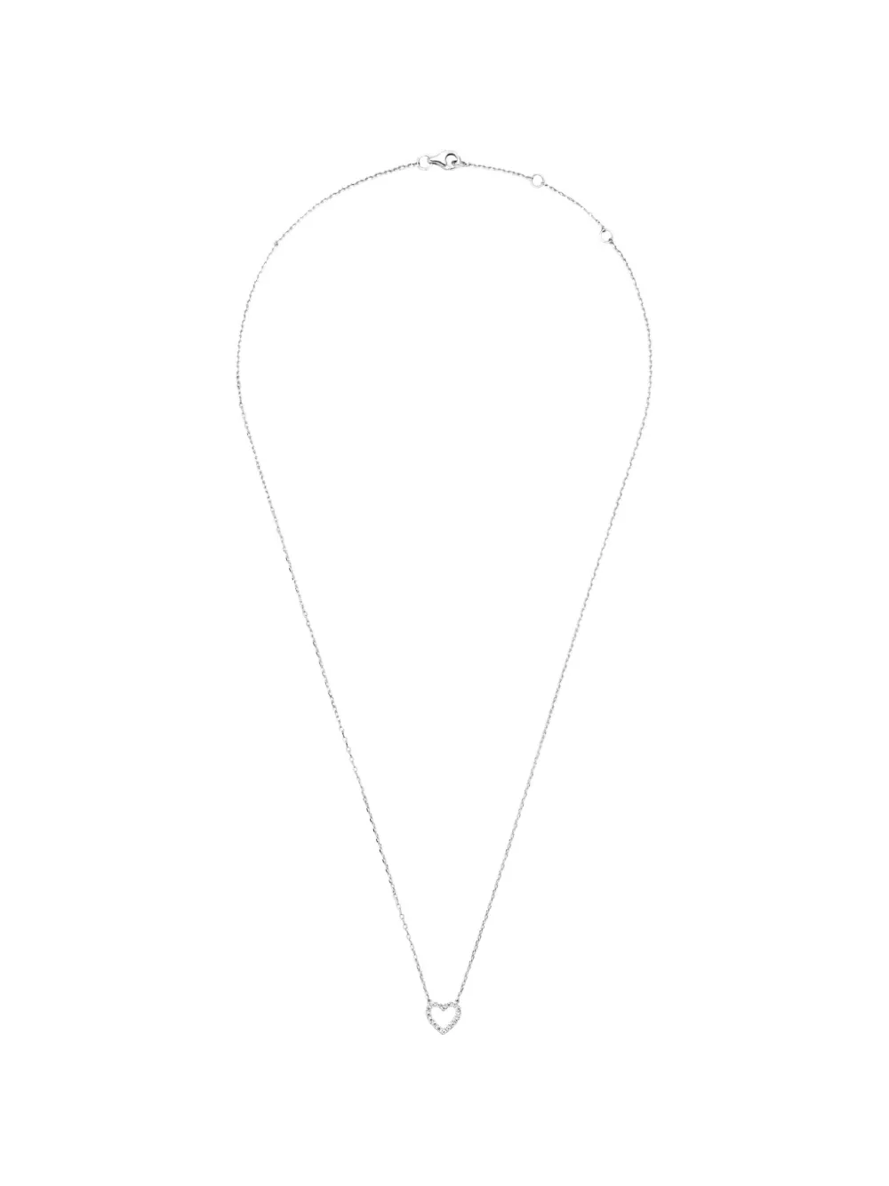 Djula Collana Magic Touch con diamanti - Argento
