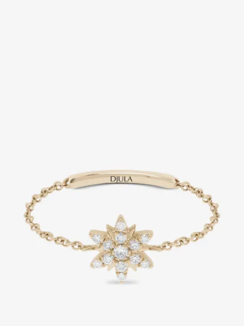 Djula Magic Touch Sun chain ring