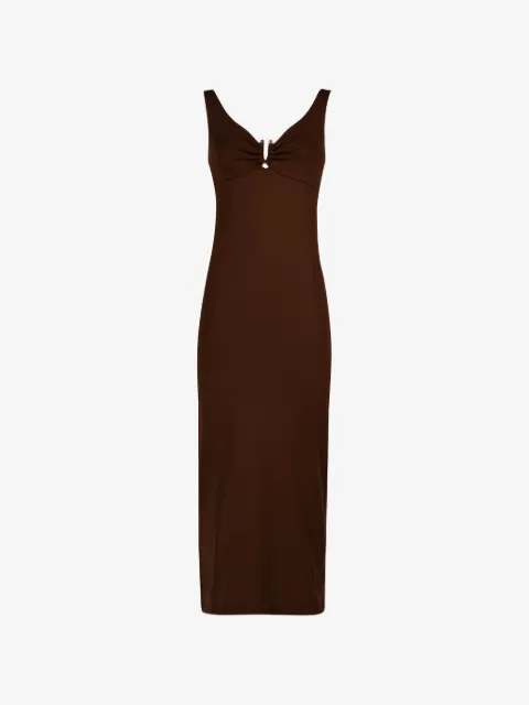 Fisico cutout dress