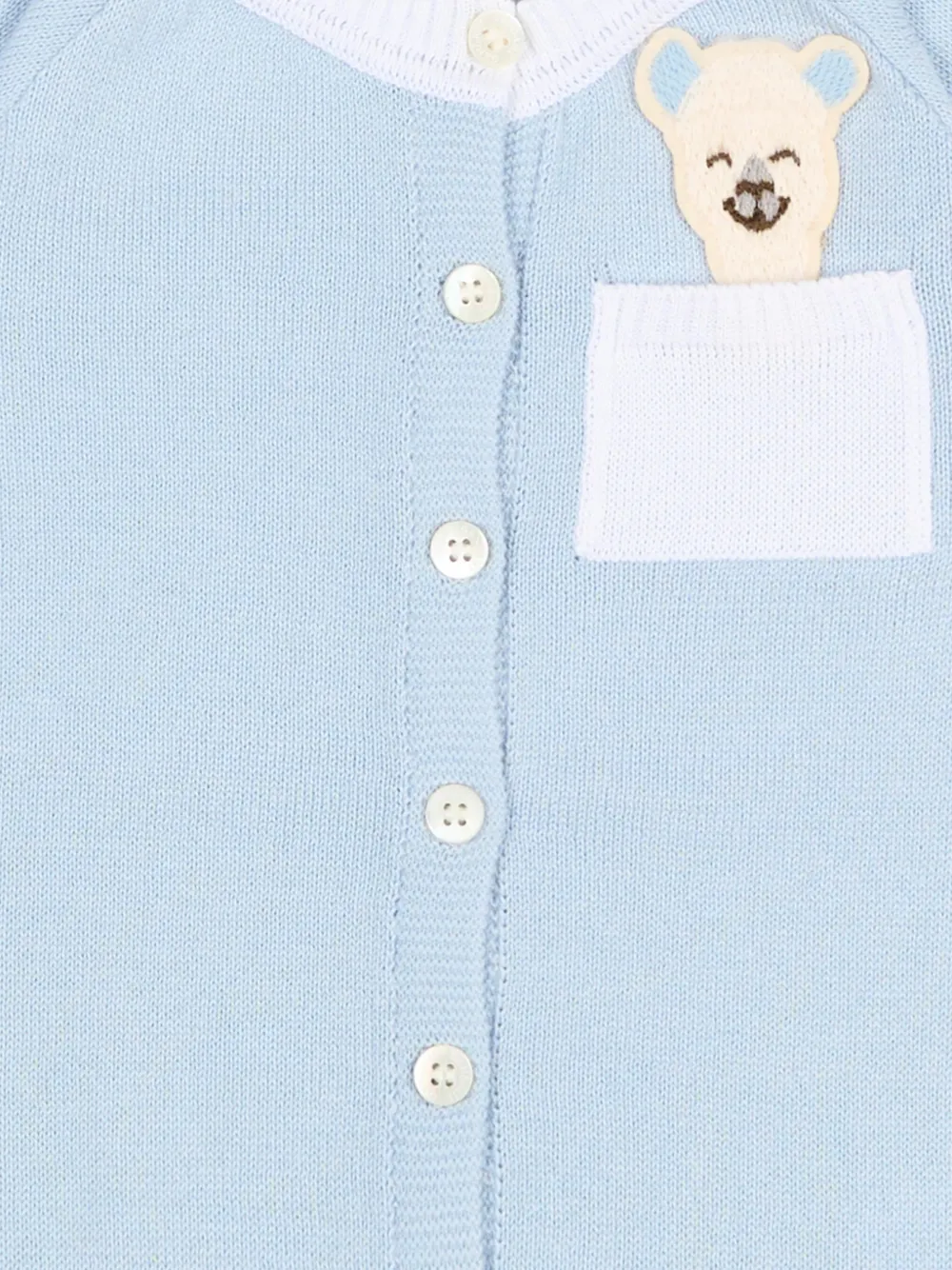  Gensami Kids Pocket-bear Romper - Blue 