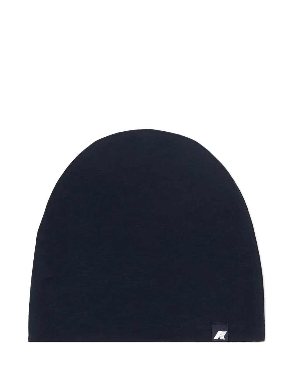 K Way Kids logo-patch beanie - Blu