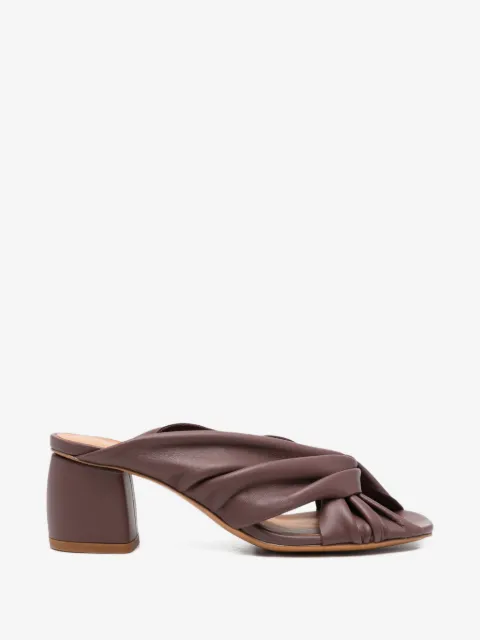 Forte Forte nappa crossed sandals