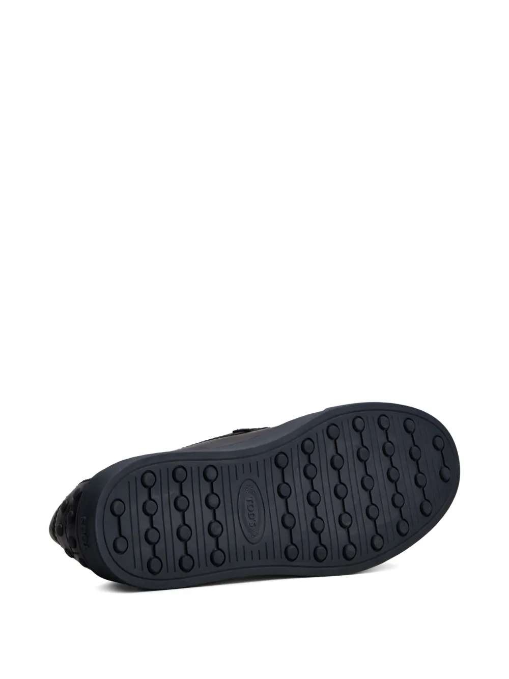 Tod's loafers in leather Blauw