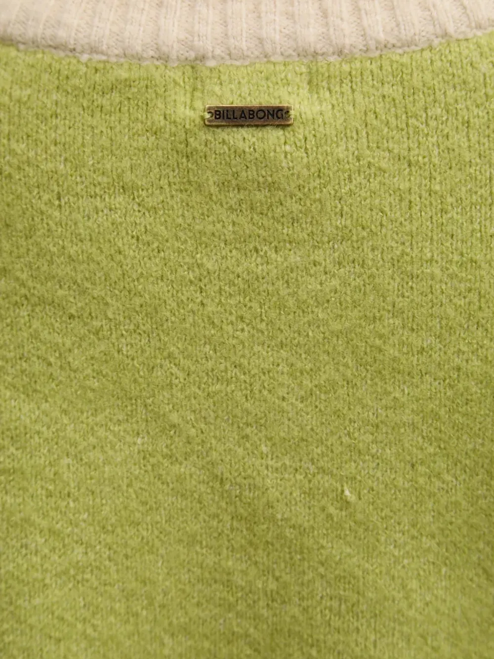 Billabong Palm Forever geruite trui met intarsia Groen