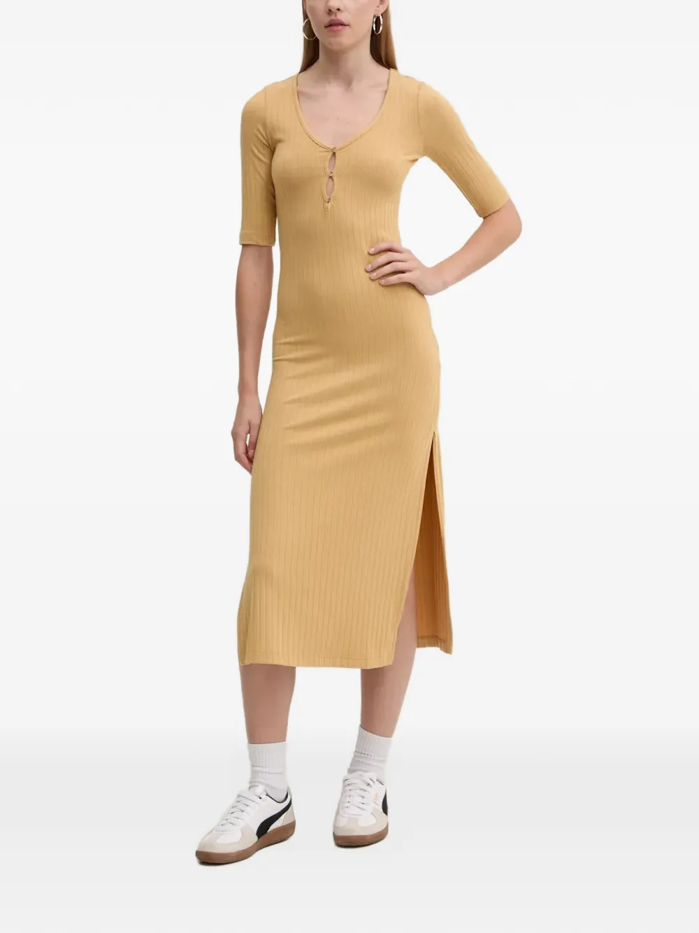 Billabong Take Time mid dress - Toni neutri