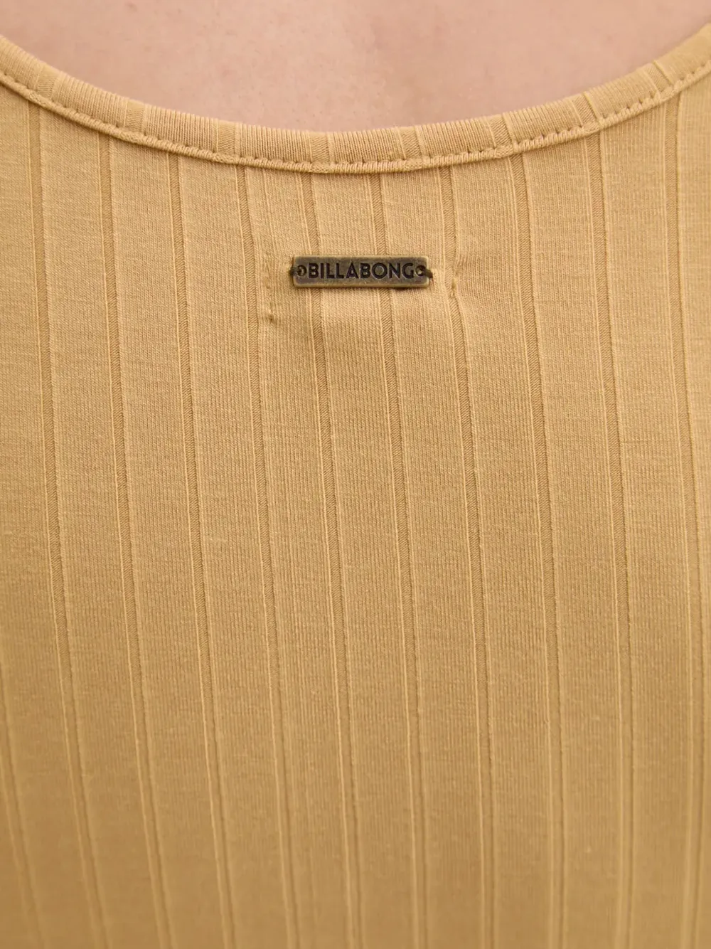 Billabong Take Time midi-jurk Geel