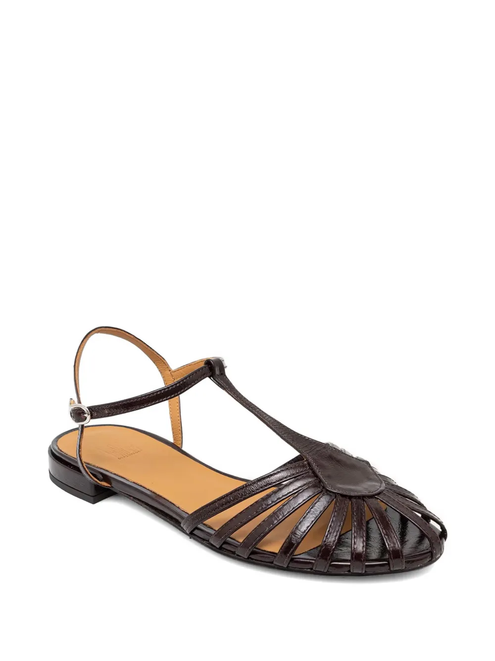 BILLI BI Sandalen met gekooide neus Bruin