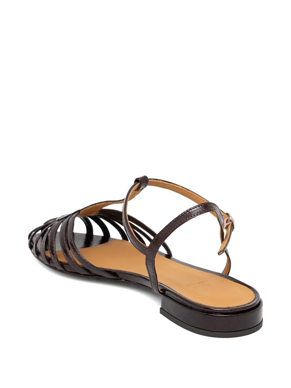 BILLI BI Sandalen met gekooide neus Bruin