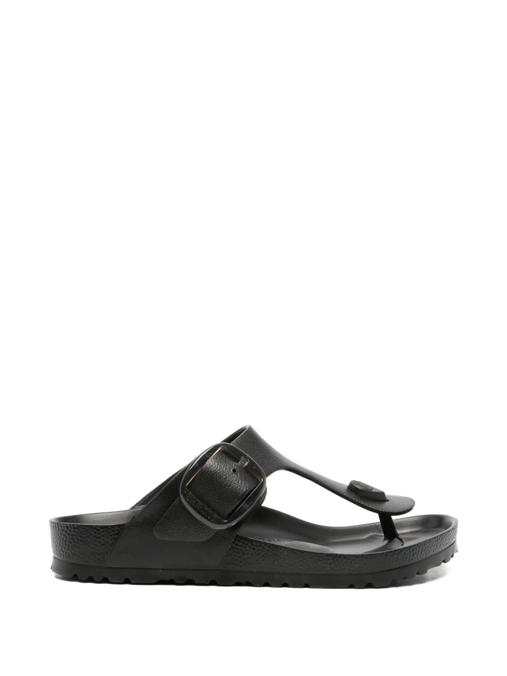 Birkenstock Gizeh buckle slides - Nero