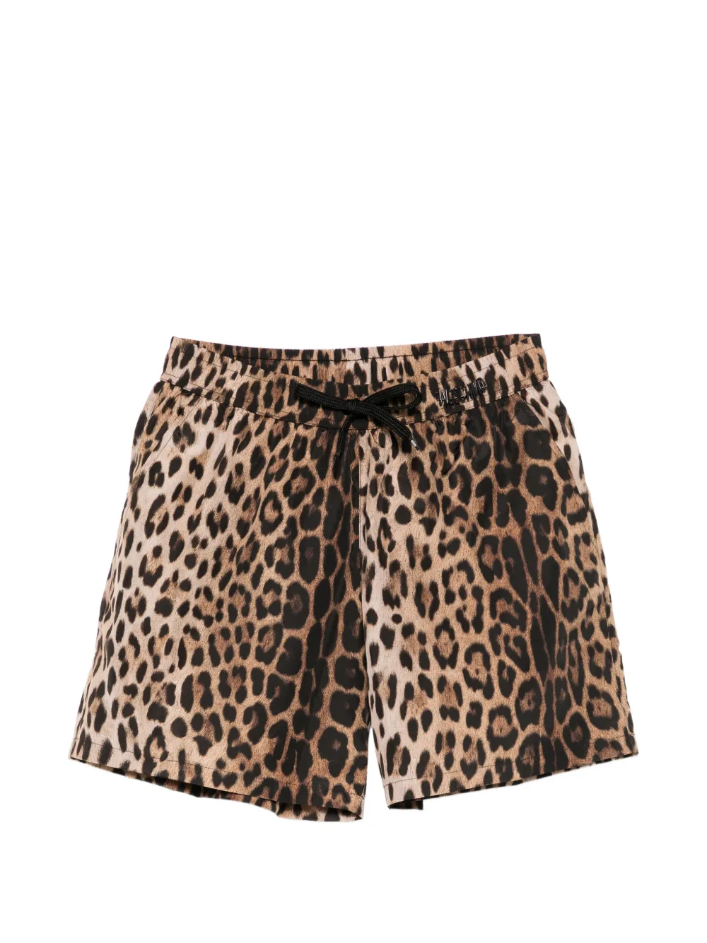 Moschino leopard-print swim shorts - Braun