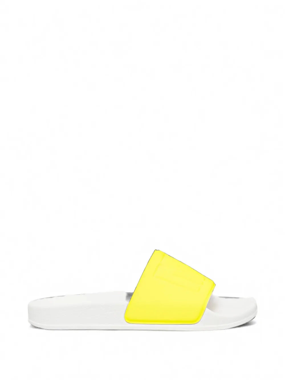 MSGM embossed-logo slides
