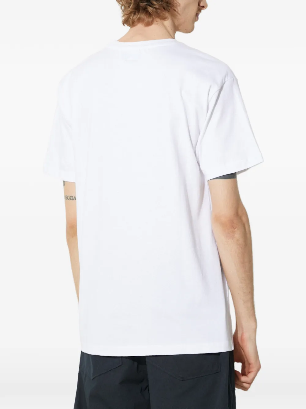 MARKET T-shirt met zak Wit