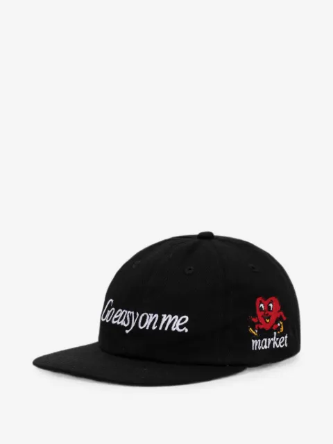 MARKET graphic-embroidery cotton baseball cap