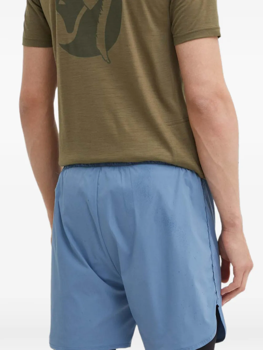 Rossignol Shorts met logo Blauw