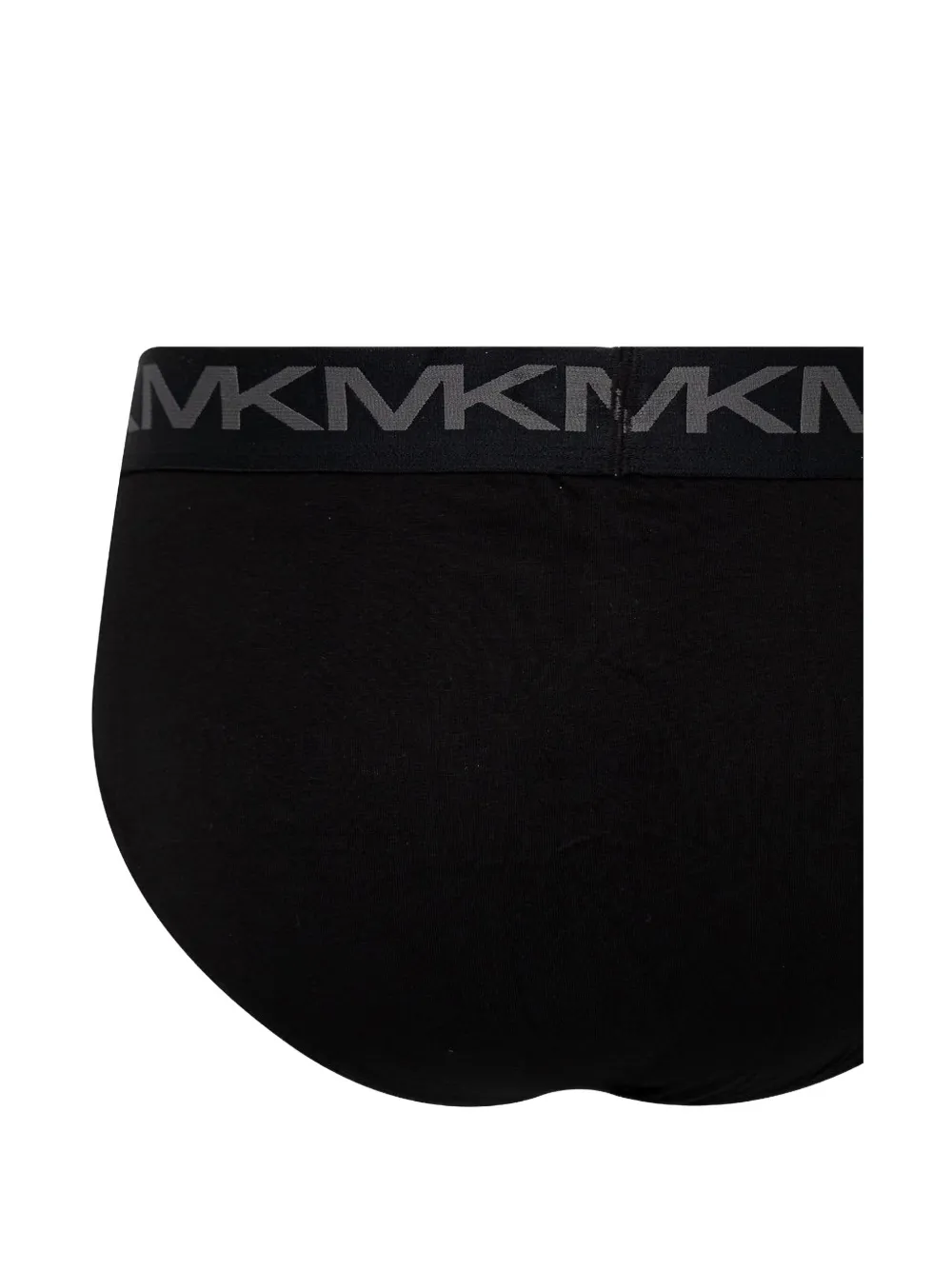 Michael Kors logo-waistband briefs (set of five) Zwart