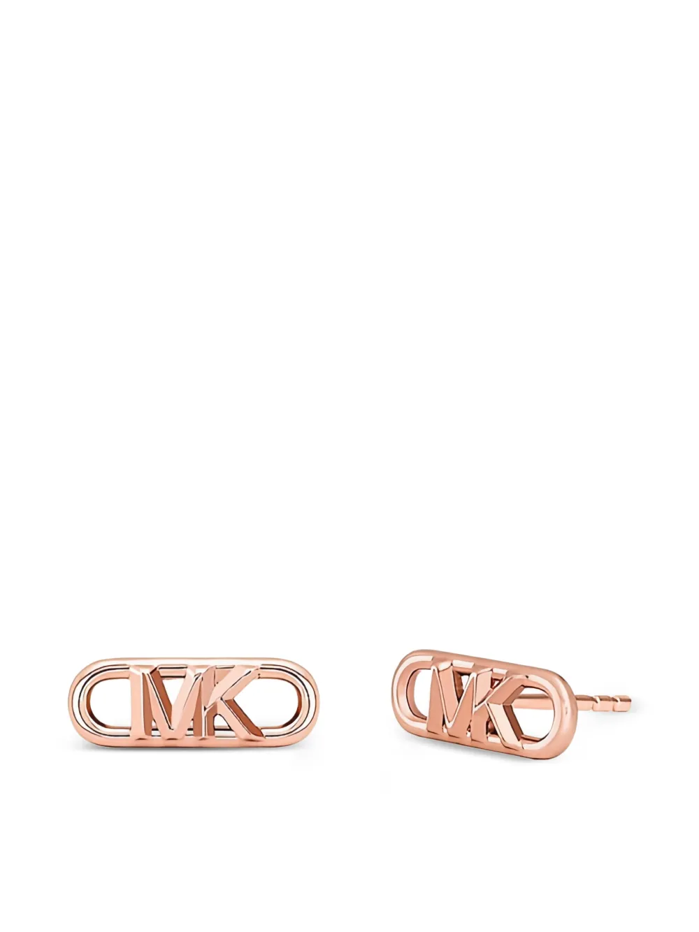 Michael Kors logo-detail earrings - Rosa