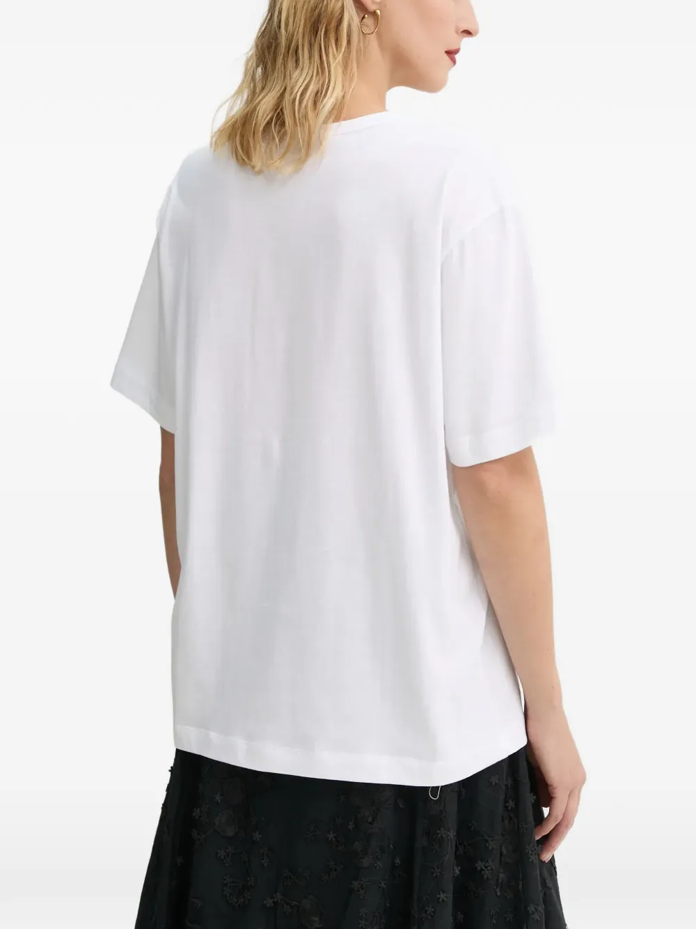 MUNTHE Felita print T-shirt Wit