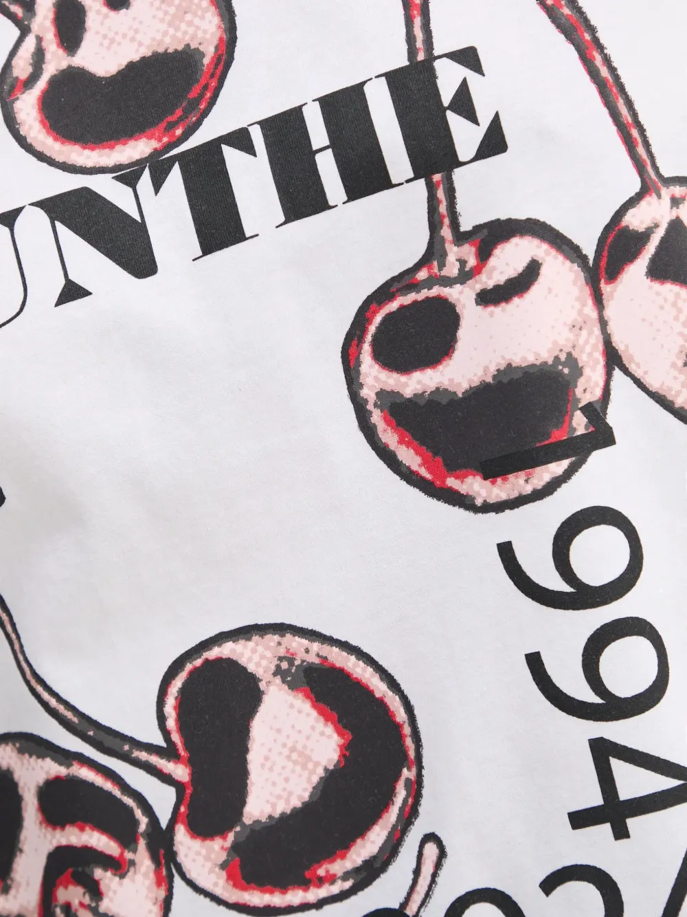 MUNTHE Felita print T-shirt Wit
