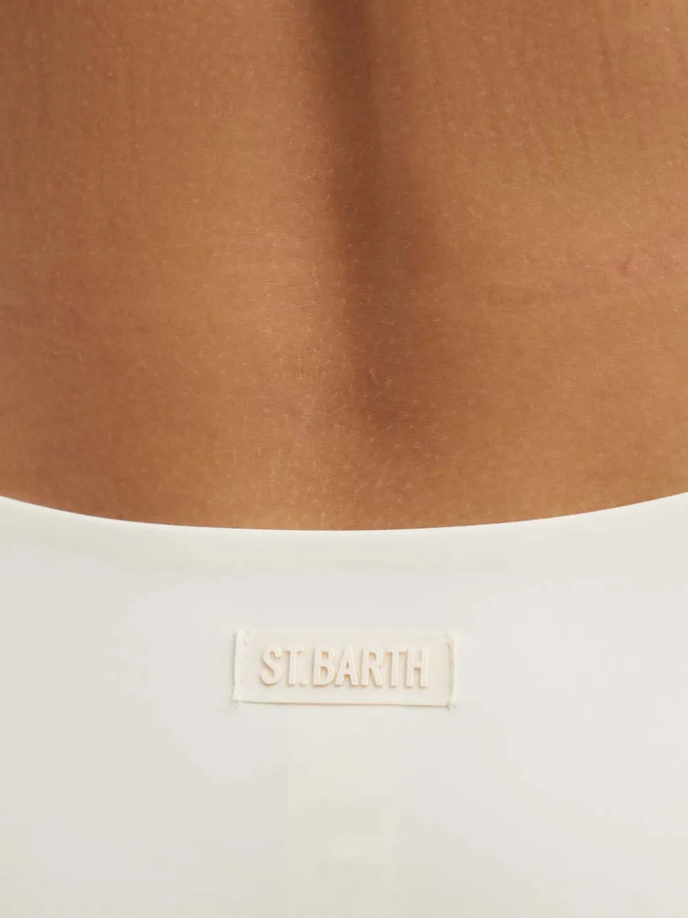 MC2 Saint Barth Reanna ivoorkleurige zwembroek Beige