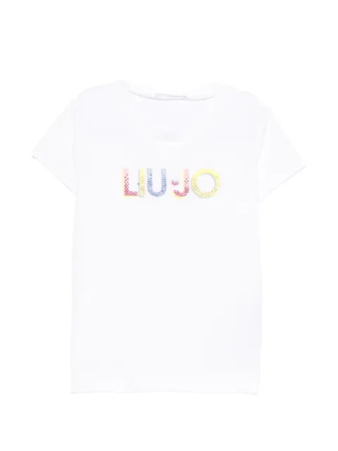 LIU JO logo-embellished T-shirt