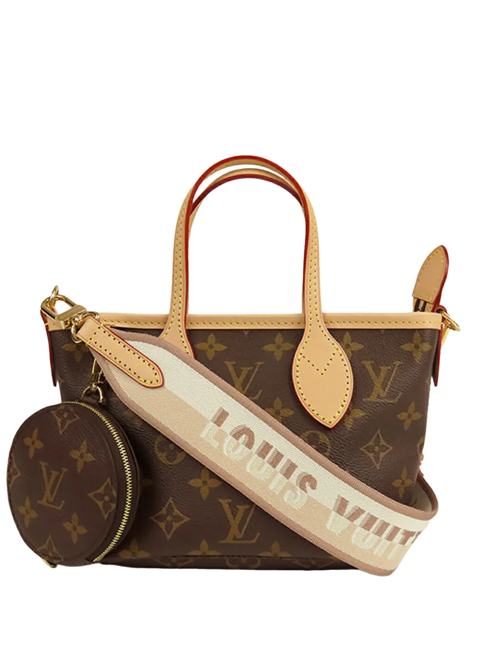 Louis Vuitton Pre-Owned 2021-2025 Monogram Neverfull BB satchel - Marrone