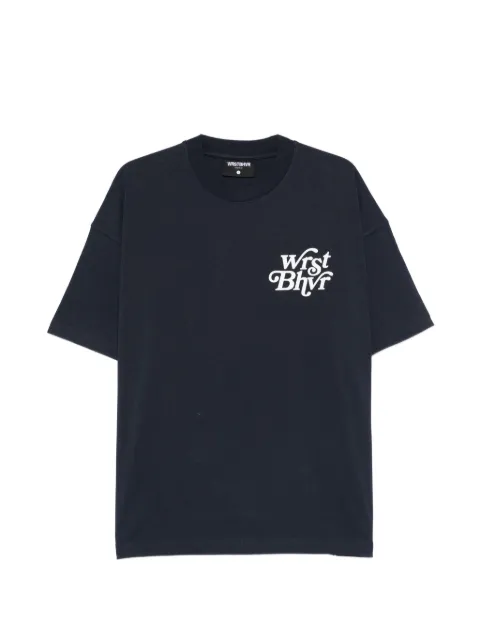 WRSTBHVR logo T-shirt