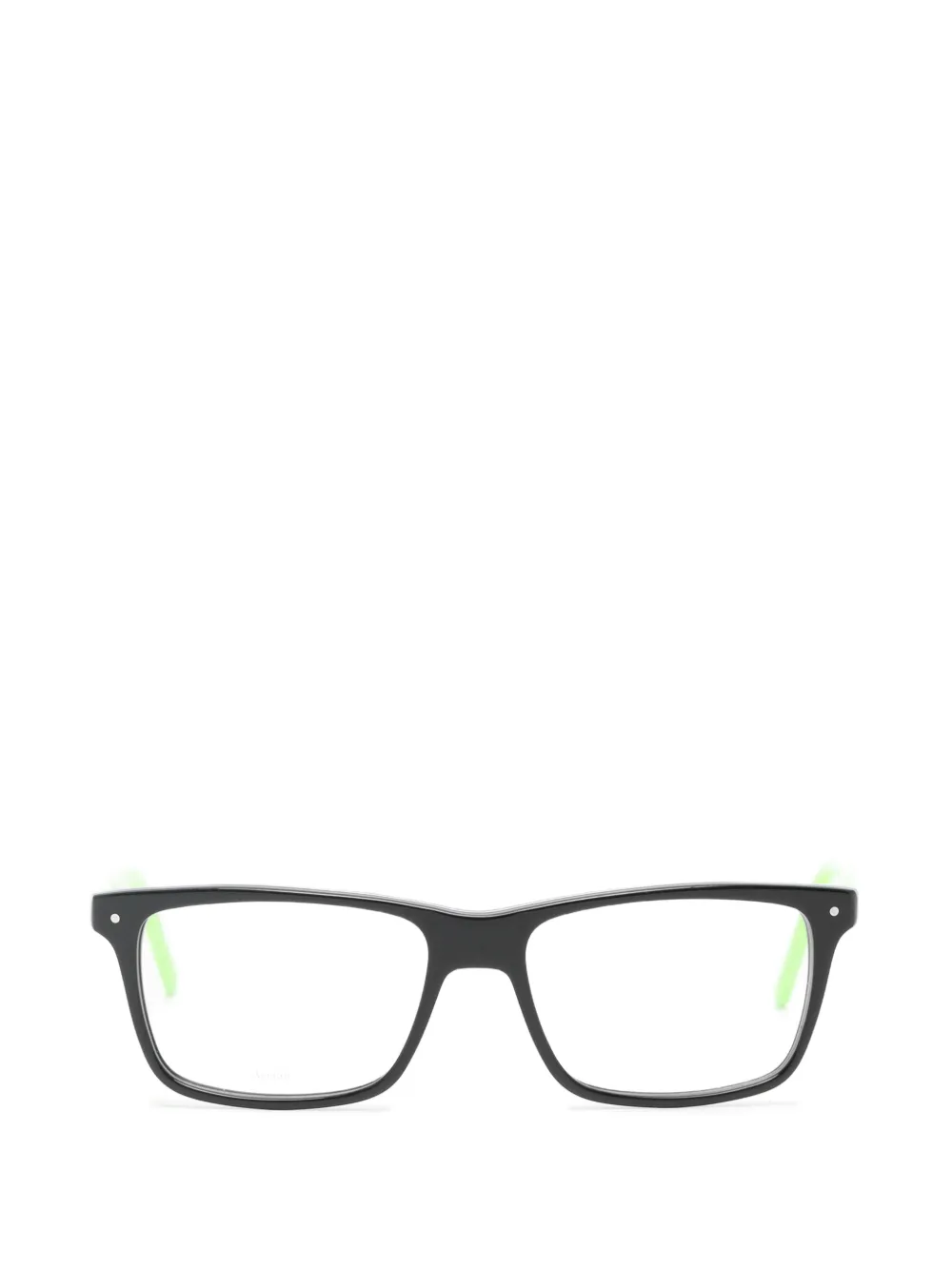 Seventh Street rectangle-frame glasses - Schwarz