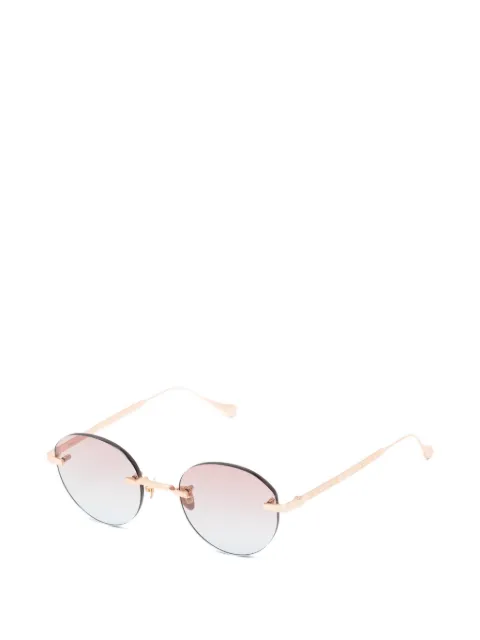 KYme Charles rimless round-frame sunglasses