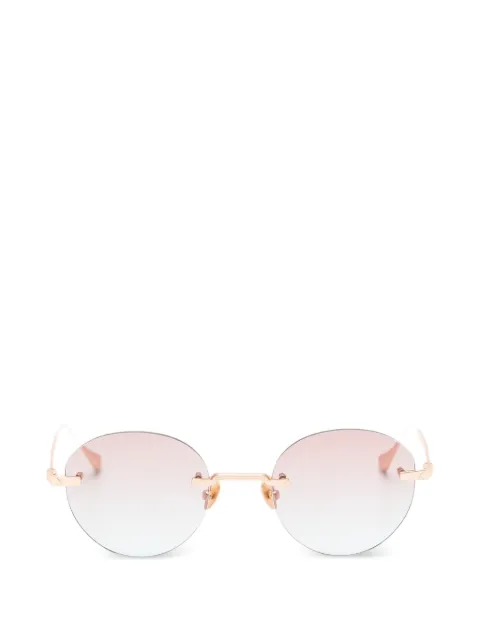 KYme Charles rimless round-frame sunglasses
