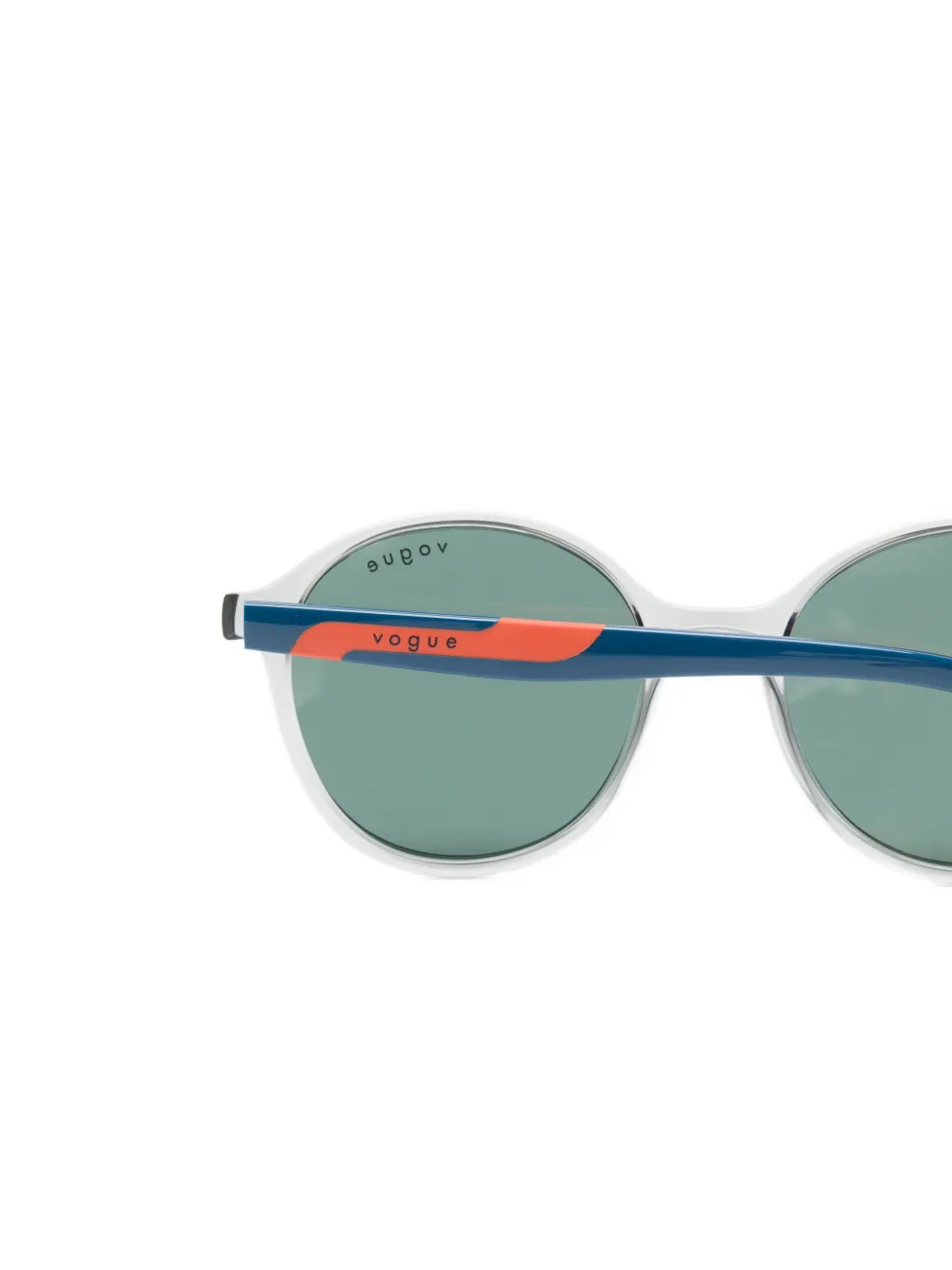 Vogue Eyewear Zonnebril met rond montuur Grijs
